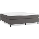  Okvir za krevet s oprugom sivi 180x200 cm od umjetne kože | shoptok.hr