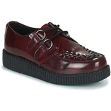 Čevlji Derby Viva Low Creeper Burgundy Bordo