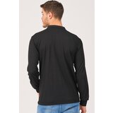 Dewberry V1902 MEN'S POLO SWEATSHIRT-BLACK | Shoptok.si