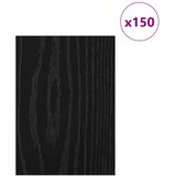 Dekor Paneli 150 pcs Crni hrast 15 x 21 x 0.27 cm | shoptok.hr