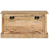 vidaXL klop s prostorom za shranjevanje 85x40x45 cm trden mangov les | Shoptok.si