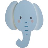 QAZQA Otroška stenska svetilka modra vklj. LED 3-stopenjsko zatemnjevanje - Ellie the Elephant | Shoptok.si