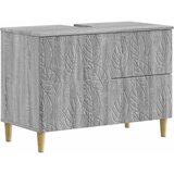  Kupaonski ormarić za sudoper DELFT Siva Sonoma 82 x 41 x 59 cm | shoptok.hr