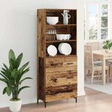  Highboard Staro drvo 69,5 x 34 x 180 cm Konstruirano drvo | shoptok.hr