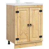  Cabinet SKI Medeno Smeđa 60 x 46 x 81,5 cm Čvrsto borovo drvo | shoptok.hr