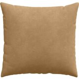 vidaXL Blazine za kavč 2 pcs Rjava 50 x 50 cm Žametna tkanina | Shoptok.si