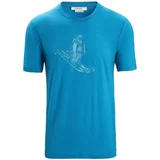 ICEBREAKER Funkcionalna majica modra / pastelno modra