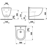 Laufen PRO bide konzolni 8.3095.2.000.302.1 | Eponuda.com