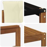  Set vanjskih sofa 7 kom. Prirodna i krem | shoptok.hr