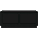  Stolić za kavu crni 102x50x44 cm od konstruiranog drva | shoptok.hr