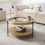Livetastic Klubska Miza Rund, Barva Hrasta | Shoptok.si