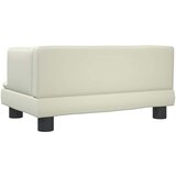  Krevet za pse krem 60x40x30 cm od umjetne kože | shoptok.hr