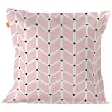 Blanc Ružičasta pamučna jastučnica Blush, 60 x 60 cm