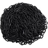  Lanac za upozorenje crni 30 m Ø 4 mm plastični | shoptok.hr