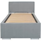 MID.YOU oblazinjena postelja anadia, siva, 90x200 | Shoptok.si