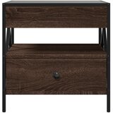  Stolić s beskonačnim LED svjetlima boja hrasta 50x50x51 cm | Eponuda.ba