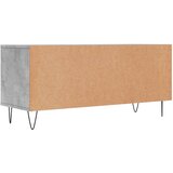  ormarić boja betona 100x34,5x44,5 cm od konstruiranog drva | shoptok.hr