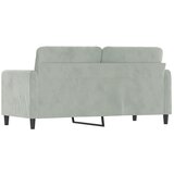  Dvosjed Svjetlosiva 140 cm baršunasti | shoptok.hr
