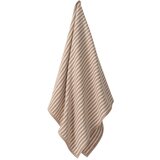 Jotex Bež/kremno bela bombažna brisača 70x140 cm Dixie – | Shoptok.si