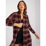 ex moda Shirt-EM-KS-002/06.11P-burgundy | Shoptok.si
