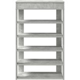 vidaXL Stalak za cipele boja betona 60x30x98 cm konstruirano drvo | shoptok.hr