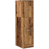 Ormarić za lijekove boja starog drvo 30x41x118 cm drveni | shoptok.hr