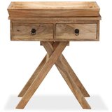  Stranska mizica iz trdnega mangovega lesa 65x40x76 cm, (20828435) | Shoptok.si