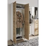 Dieter Knoll garderobna omara furnirano bela, barve hrasta | Shoptok.si