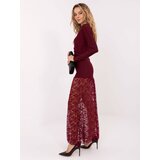 Italy Moda Dress-MI-SK-3310.63-burgundy | shoptok.hr