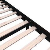  Za krevet od masivne borovine crni 140 x 190 cm | shoptok.hr