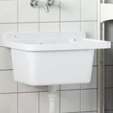  Umivaonik za zidnu montažu bijeli 50 x 35 x 24 cm od smole