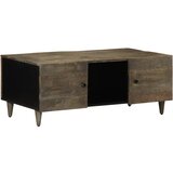 vidaXL Stol za kavu svijetlo sivi 100x54x40 cm Puno drvo Mango Cijene