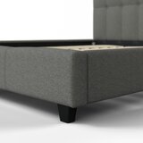 Bessagi Home Oblazinjena Postelja Frederico, 180x200, Siva | Shoptok.si
