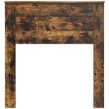  Uzglavlje s uzglavljem Dimljeni hrast 75 cm Konstruirano drvo | shoptok.hr