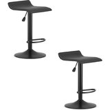 Brandless Hocker FORT - eko usnje črno / podlaga črna x 2, (22060692) | Shoptok.si