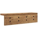  Vješalica za kapute na zidu Staro drvo 40 x 10,5 x 10,5 cm | Eponuda.com