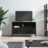 TV ormarić crni 80 x 36 x 50 cm od konstruiranog drva | shoptok.hr