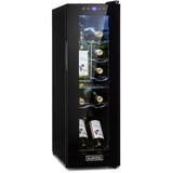 Klarstein Shiraz 12 Slim, vinoteka, 32 l / 12 boca, upravljačka ploča sa zaslonom osjetljivim na dodir, 85 W, 5 - 18 ° C | shoptok.hr