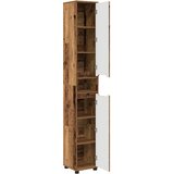  Kupaonski ormar Staro drvo 30,5 x 30 x 195 cm Konstruirano drvo | shoptok.hr