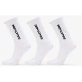 Salomon Everyday Crew Socks 3-Pack White/ White L