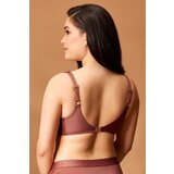 Astratex Zgornji del kopalk Maia Glitter Brown Plus | Shoptok.si