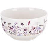 Orion Bela/vijolična porcelanasta skledica za juho 500 ml Louka – | Shoptok.si