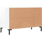TV ormarić sjajni bijeli 80 x 36 x 50 cm od konstruiranog drva | Eponuda.ba