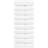 Premium ručnici za pranje SOLUND 10 kom Bijeli 30x30 cm 600 g/m² | shoptok.hr