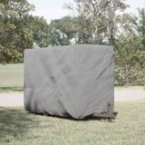 vidaXL Navlaka za prikolicu za konje siva 334x148x230 cm - 334 x 148 x 230 cm 1 | shoptok.hr