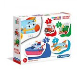 Clementoni puzzle 2-3-4-5 my firstmeans of transport | ePonuda.com