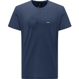 Haglöfs Men's T-shirt Trad Print Blue cene