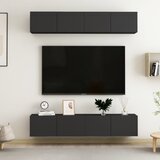vidaXL TV ormarići 4 kom crni 80 x 30 x 30 cm od iverice Cijene