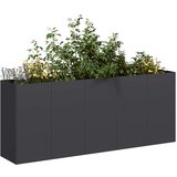 vidaXL Sadilica crna 200x40x80 cm od hladno valjanog čelika Cijene