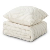 Dormeo Komplet Warm Hug Lux Biserna 130x190 cm biserna Cene